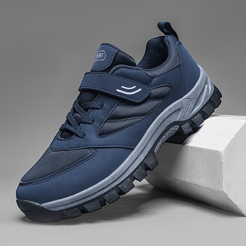Men's Breathable Casual Shoes, With Velcro, Comfortable And Soft Sports Shoes, Suitable For Outdoor Jogging