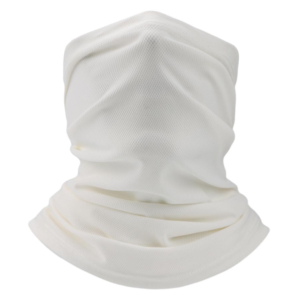 UV Protection Ice Silk Mask Breathable Quick Dry Cycling Face Cover Neck Wrap Running Hiking Elastic Ear Bandana Face Scarf