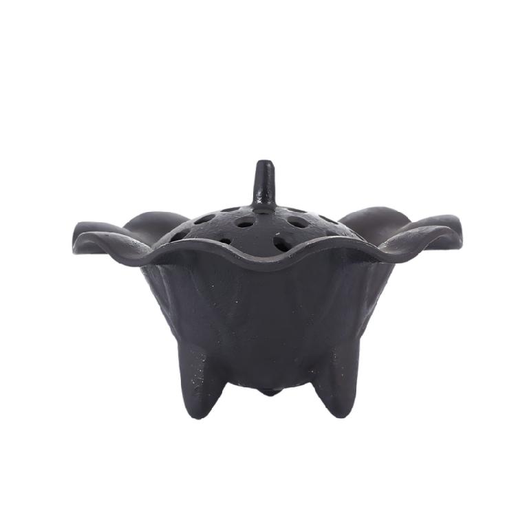 Traditional undulating Pattern Iron Scent Vessel For Home health 1