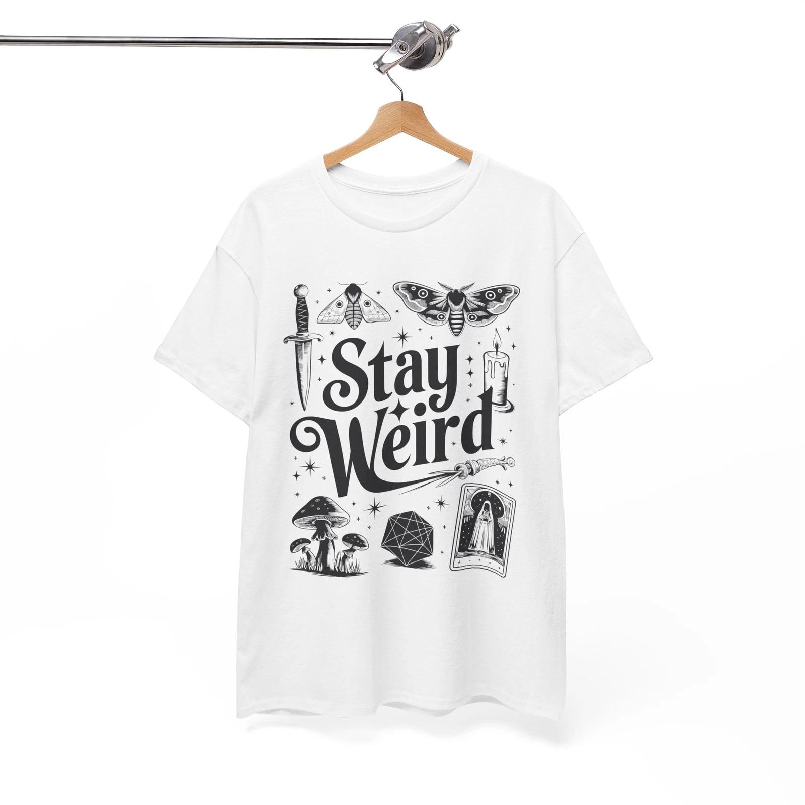 Funky & Fun T-Shirt | Stay Weird & Be Creative Tee | STAY WEIRD Shirt 2XL