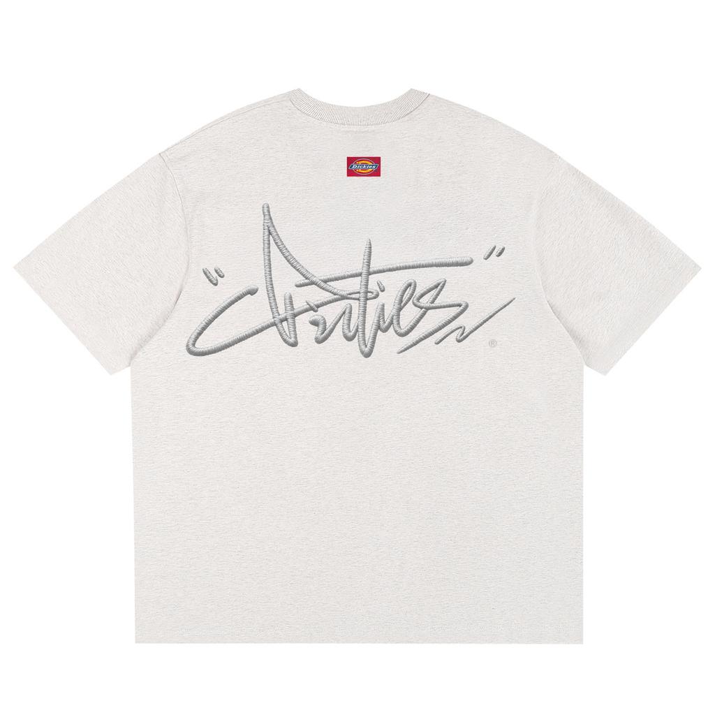 Dickies T-Shirts Unisex Crew Neck Moderate Heavyweight DKU262NKT466-HYL