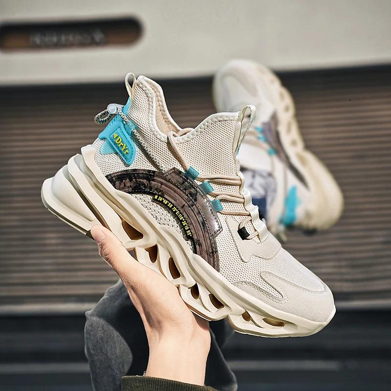 Buty męskie Trampki Męskie tenisówki Luksusowe buty Męskie casualowe Trenerki Biegowe Oddychające modne mokasyny do biegania Buty dla mężczyzn