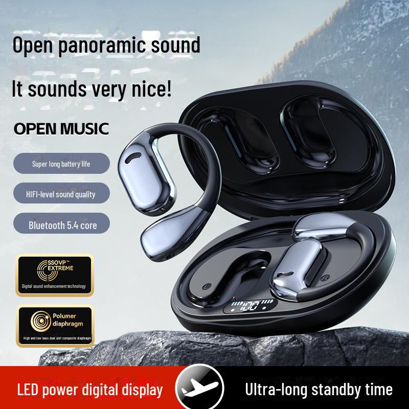 OWS M75 Ear-Hook Bluetooth Headset with Noise Reduction