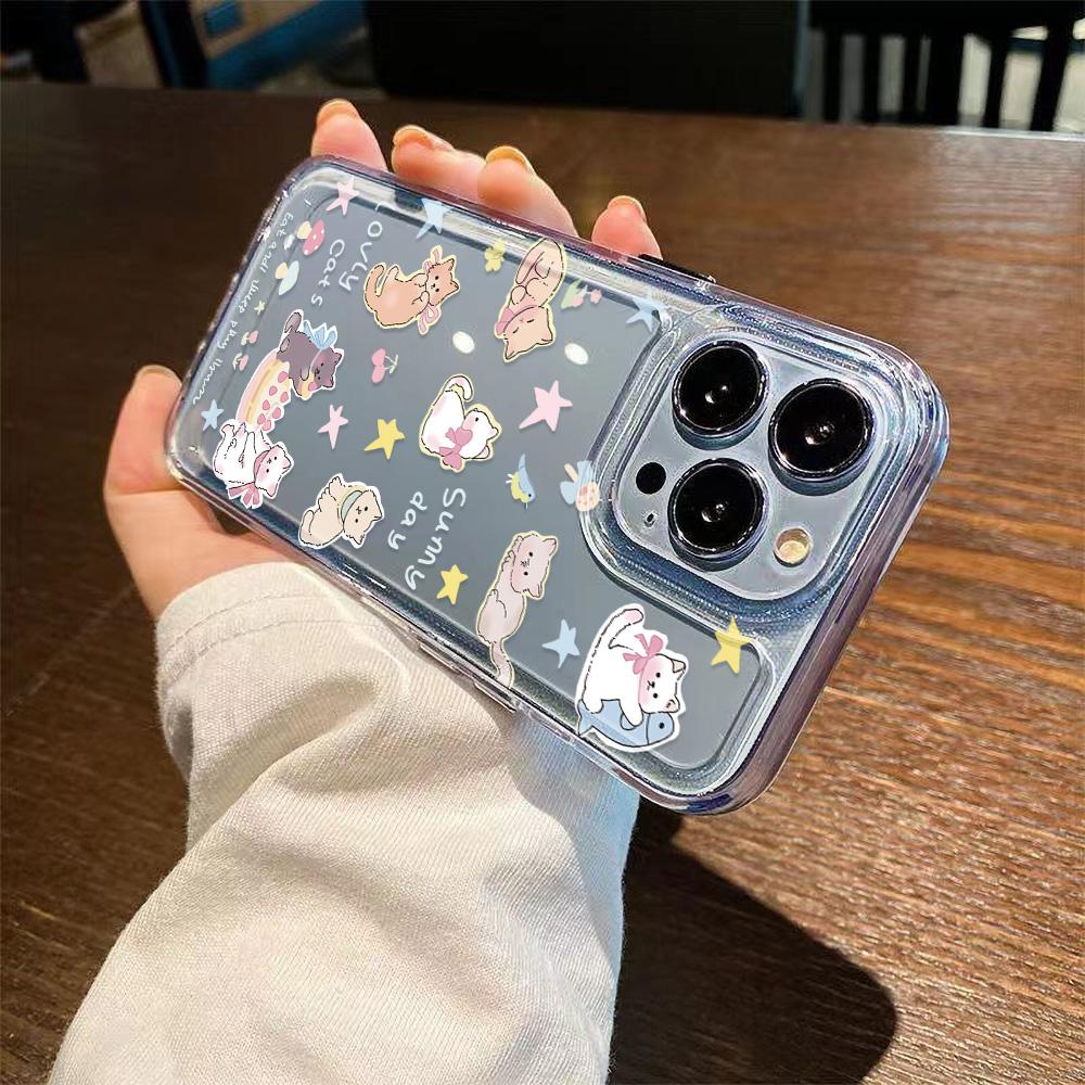 Drop-Proof Phone Case for iPhone 11 12 13 14 15 16 iPhone 14 15 16 Pro Max Samsung A16 A35 A36 A54 A55 S25 Xiaomi 11T