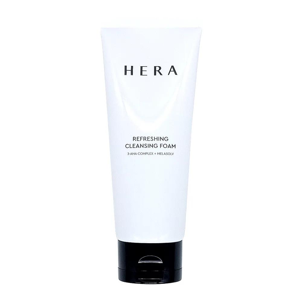 Hera Refreshing Cleansing Foam 160g Bubble Cleanser Melasolve