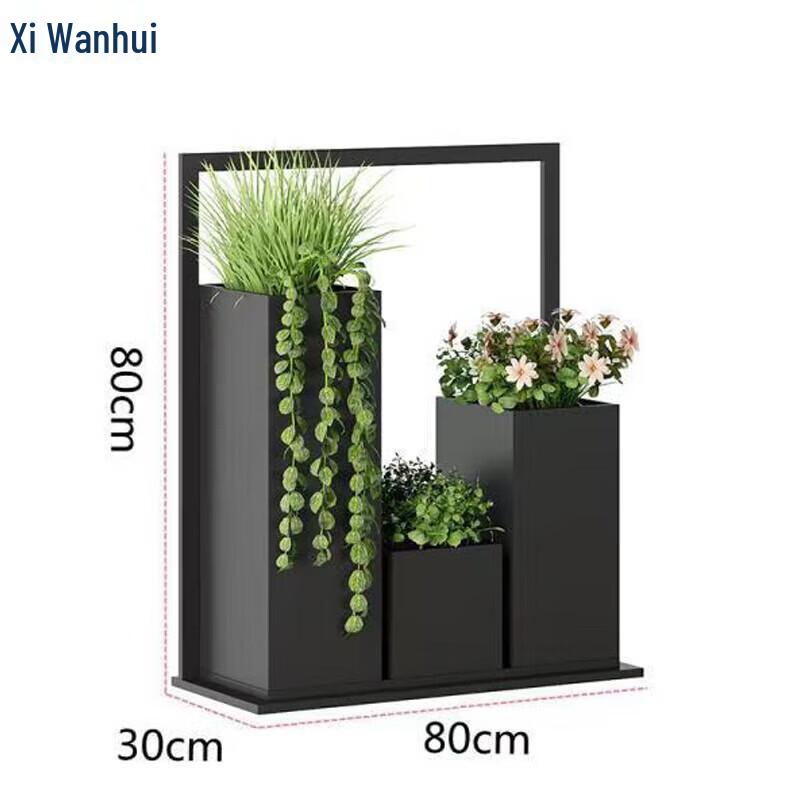 Iron Art Flower Box Planter