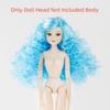 Joint Movable Supermodel Doll Body Curly Hair Doll Body Realistic Make-up Doll Head  Play House
