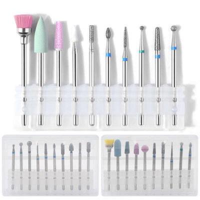 Nail Tungsten Steel Alloy Grinding Head Set Grinding Machine Special Grinding Head Brush Tool Polishing Tool
