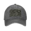 Tiger Stripe Camouflage Military Camo Denim Cap Casual Baseball Caps Adjustable Hat Summer Unisex Baseball Hats