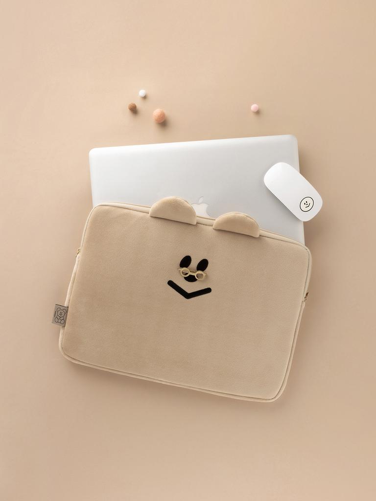 Livework Momo-San Bear Laptop Pouch_15 Inch