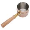 Thickened Stainless Steel Milk Pot Butter Chocolate Melting Pot Sauce Pan for Restaurants Kitchens