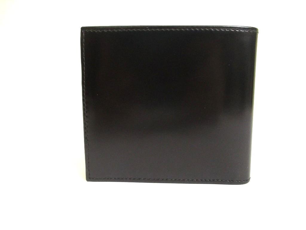 Authentic BVLGARI Black Leather Bifold Men Wallet Compact Wallet #a887  Refurbished