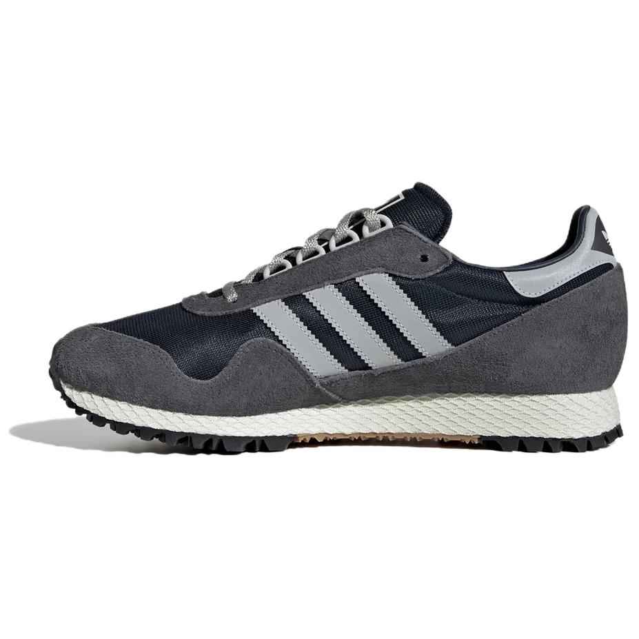 Adidas Originals New York Semišové Pohodlné Všestranné Protiskluzové Odolné proti opotřebení Prodyšné Nízké kecky Unisex Ležérní boty Šedé IG4552