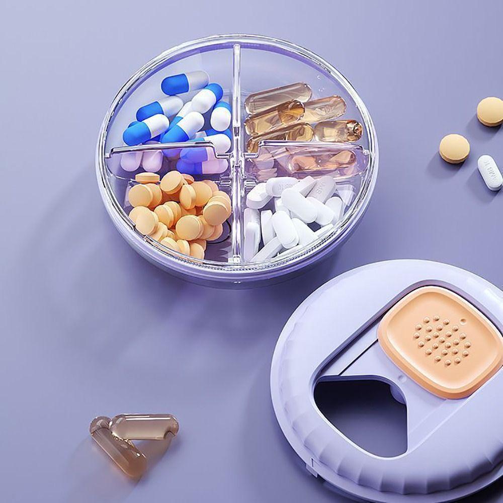 BPA Free Pill Box Mini Vitamin Container New Pill Organizer  Home