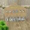 Bohemian Fashion Earring Sets For Women Irregular Geometric Shape Leaf Shell Decoration Gifts Wedding