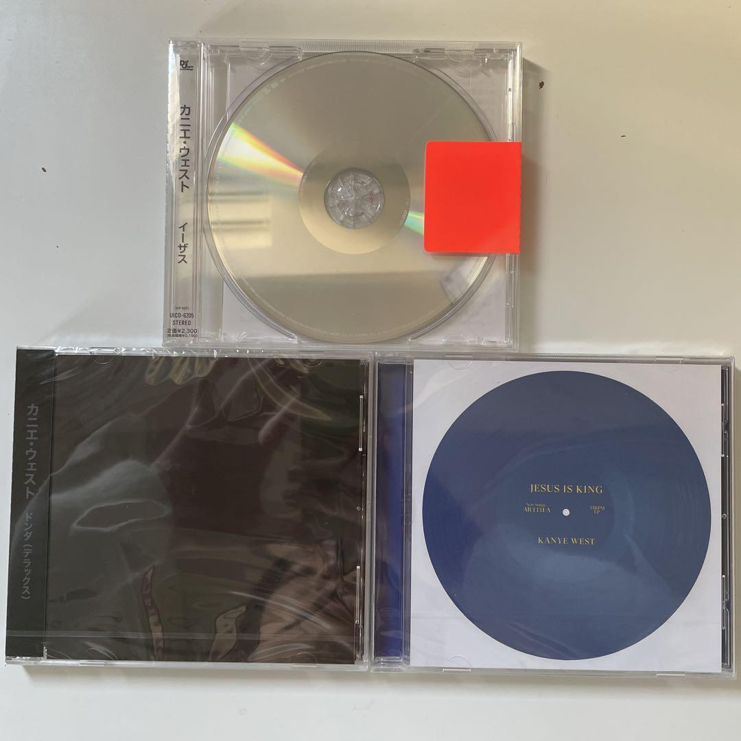 

[USED] Kanye West CD 3-piece set DONDA yeezus domestic edition