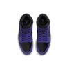 Air Jordan 1 Mid Dark Concord Women Sneakers Purple Black Sail BQ6472-051
