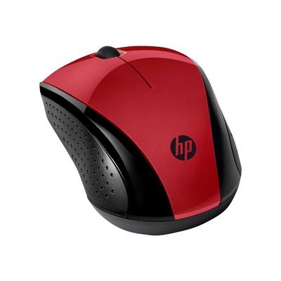 Kabellose Maus - HP - 220 - Rot - 3 programmierbare Tasten - Optisch