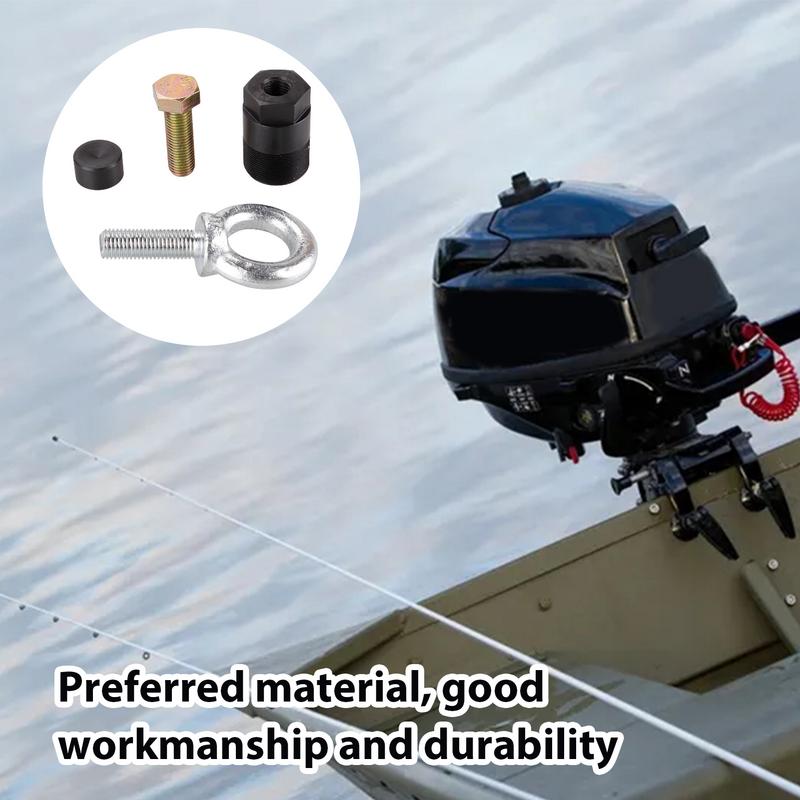 Outboard Motor Flywheel Puller Speed Boat Aluminum Flywheel Puller Kit Wear Resistant Mariner Outboard Lift Flywheel Puller Tool