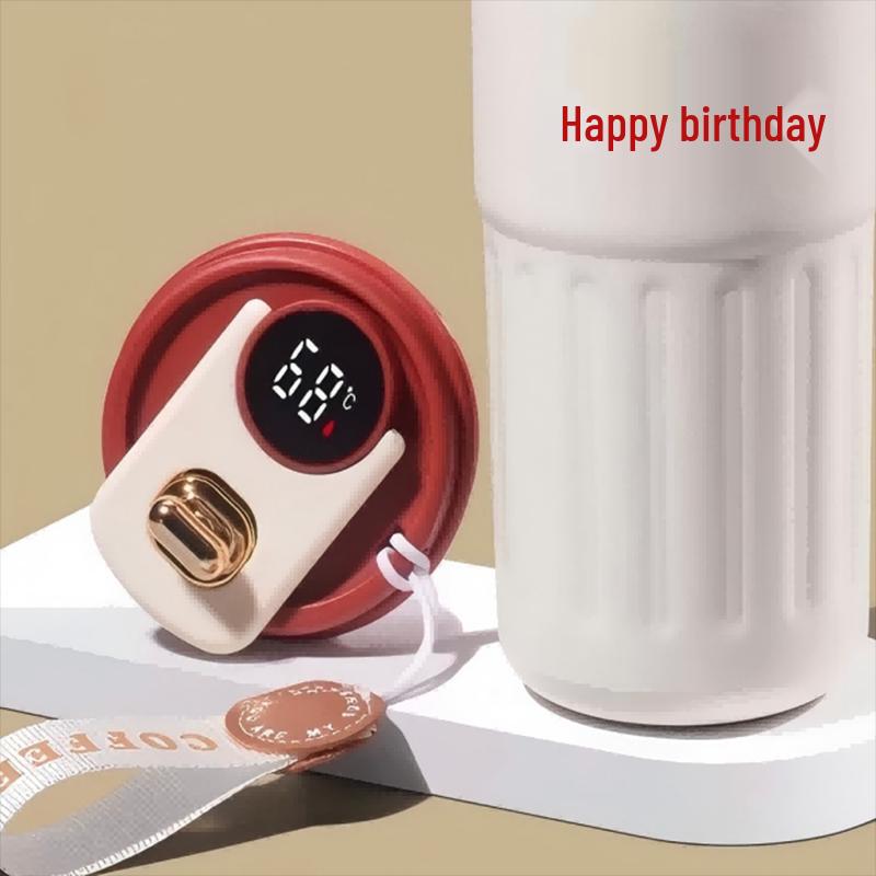 SPSR 316 Stainless Steel Temperature Display Thermos Cup