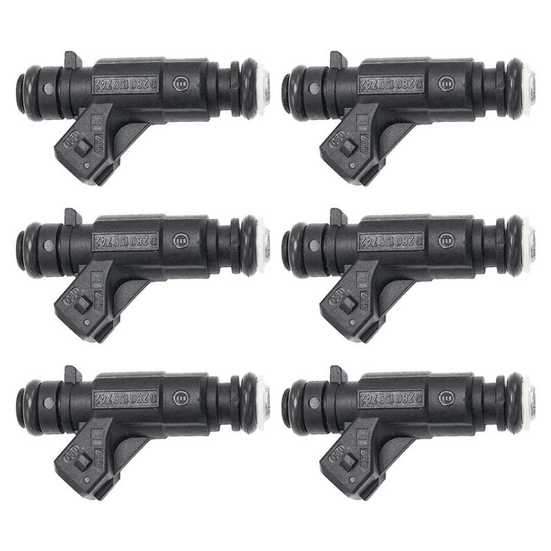 A51K-Set Of 12 Fuel Injectors A1120780049 0280155742 For Mercedes Benz CLK320 E320 C280 ML320 3.2L 2.8L V6 1998-2000