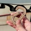 5 Stück Hike Hang Karabiner Molle Leichte Schnalle Schlüsselanhänger Haken Rucksack Outdoor Bergsteigen Camping Taktischer D-Ring Schnalle