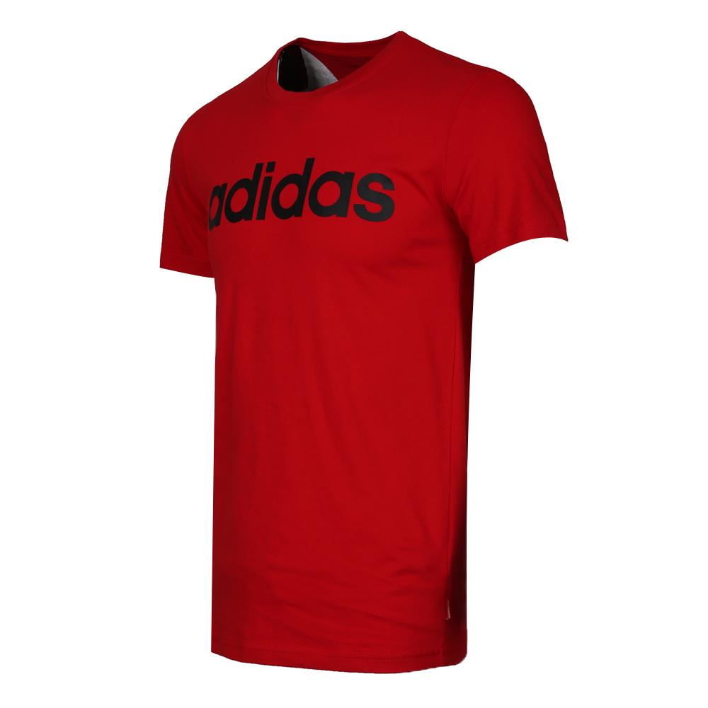 adidas Neo M CE LOGO TEE T Shirt Men's Red CV9322