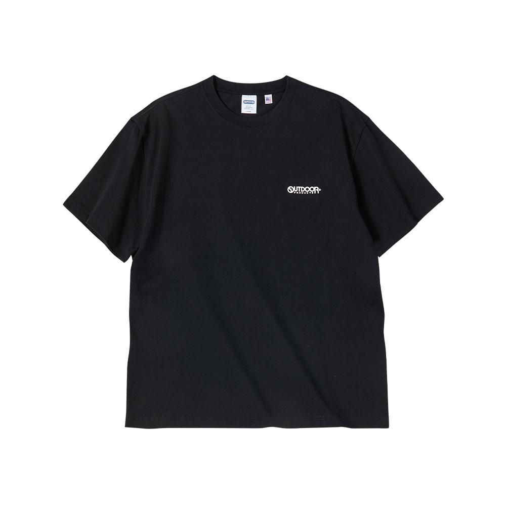 OUTDOOR PRODUCTS Mono Standard Logo T-Shirt (Schwarz)