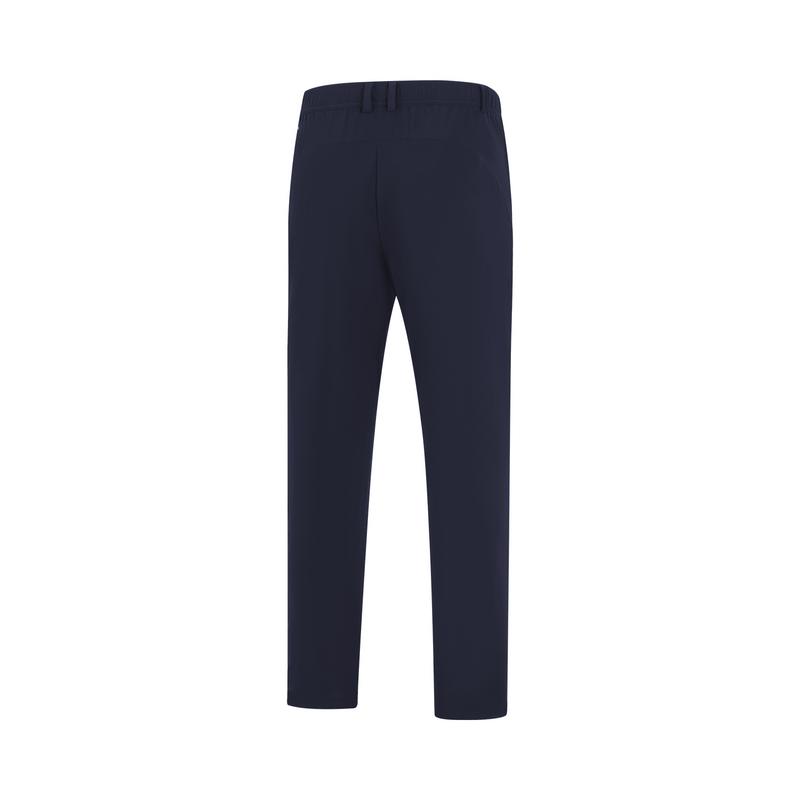 Li-Ning Fashionable Versatile Comfortable Knitted Sports Pants Men bottoms Navy-Blue AKYW047-5