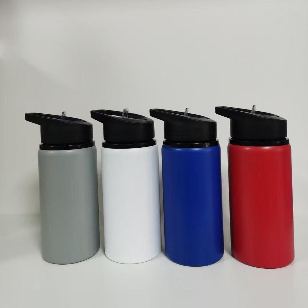 304 Stainless Steel Wide Mouth Sports Bottle - Single-layer, Portable Outdoor Water Cup for Cycling