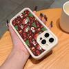 Colorful Christmas Pattern for iPhone16ProMax iPhone 14 Case 13/15 Cute Cartoon 12/11