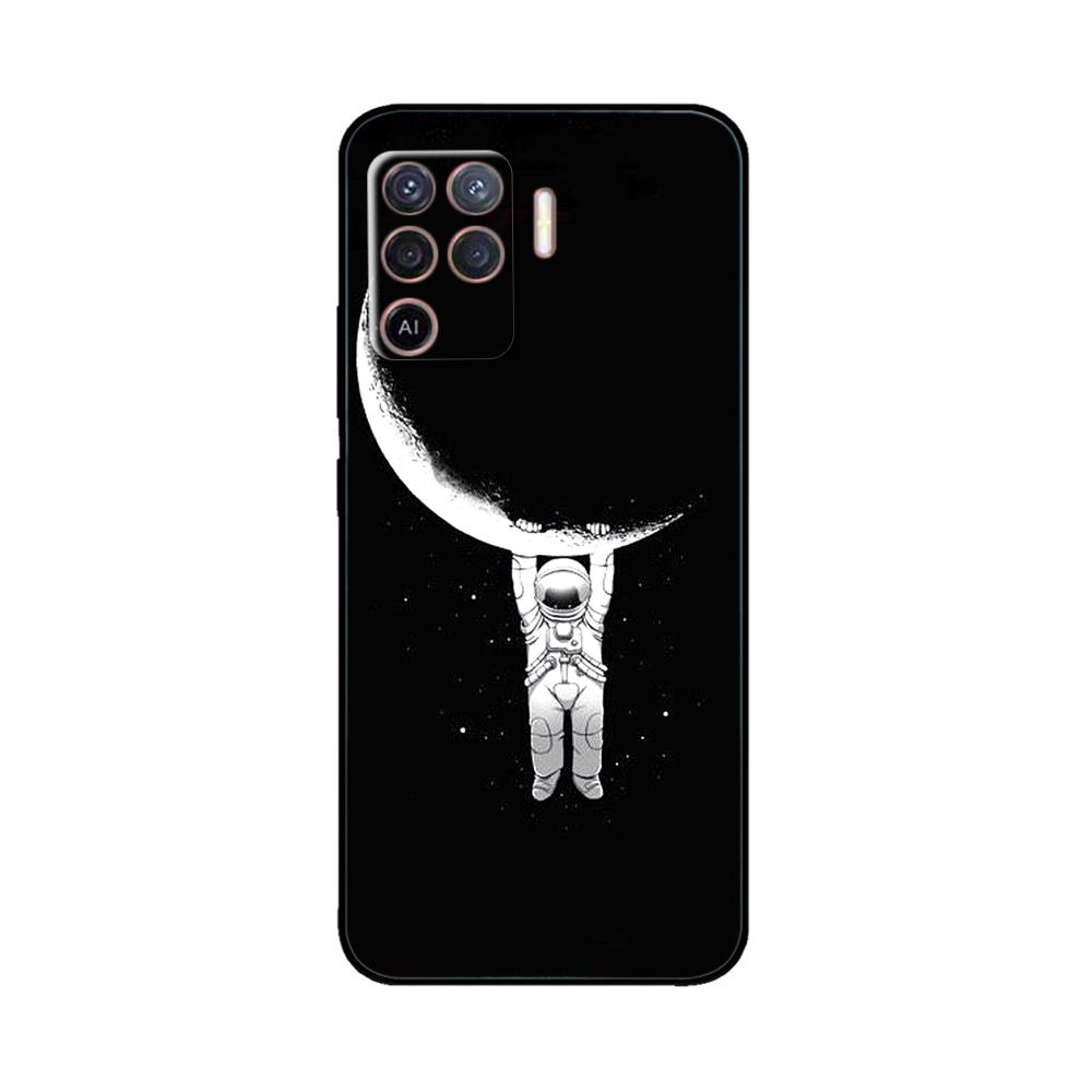 Cover per OPPO Reno 5 Lite Custodia Morbida in Silicone Fiori Bumper per OPPO Reno 5 F oppoA94 4G Custodie Reno 5 Lite Custodie per Telefono