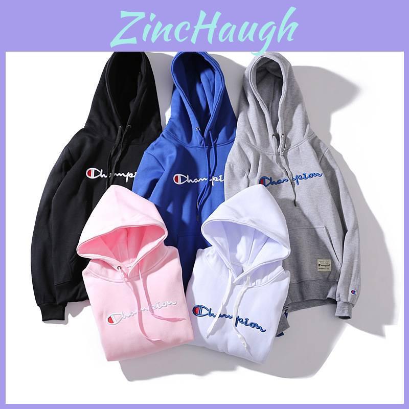 Trendy Urban Style Embroidered Hoodie For Couples Loose Fit Spring Autumn Fashion