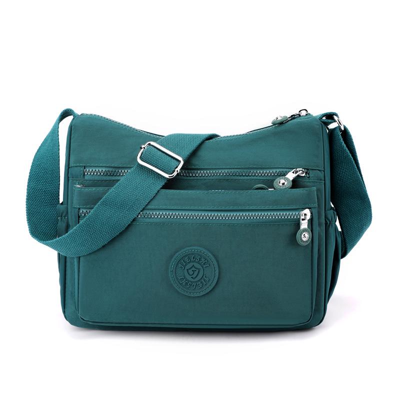 Trendy Women's Water-Repellent Nylon Crossbody Bag