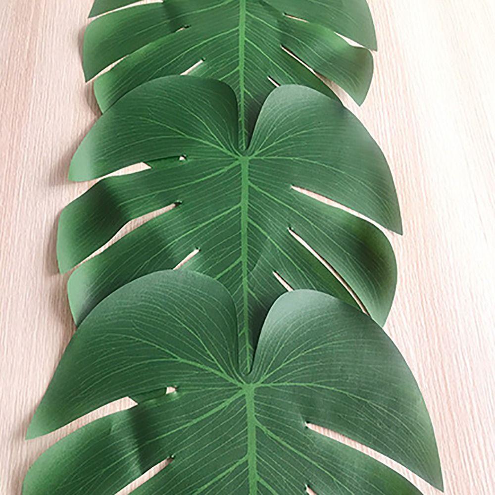 Grüne Partei Tischpflanzendeko Hawaii Stil Blumenarrangement Matte Dschungel Strand Themenparty