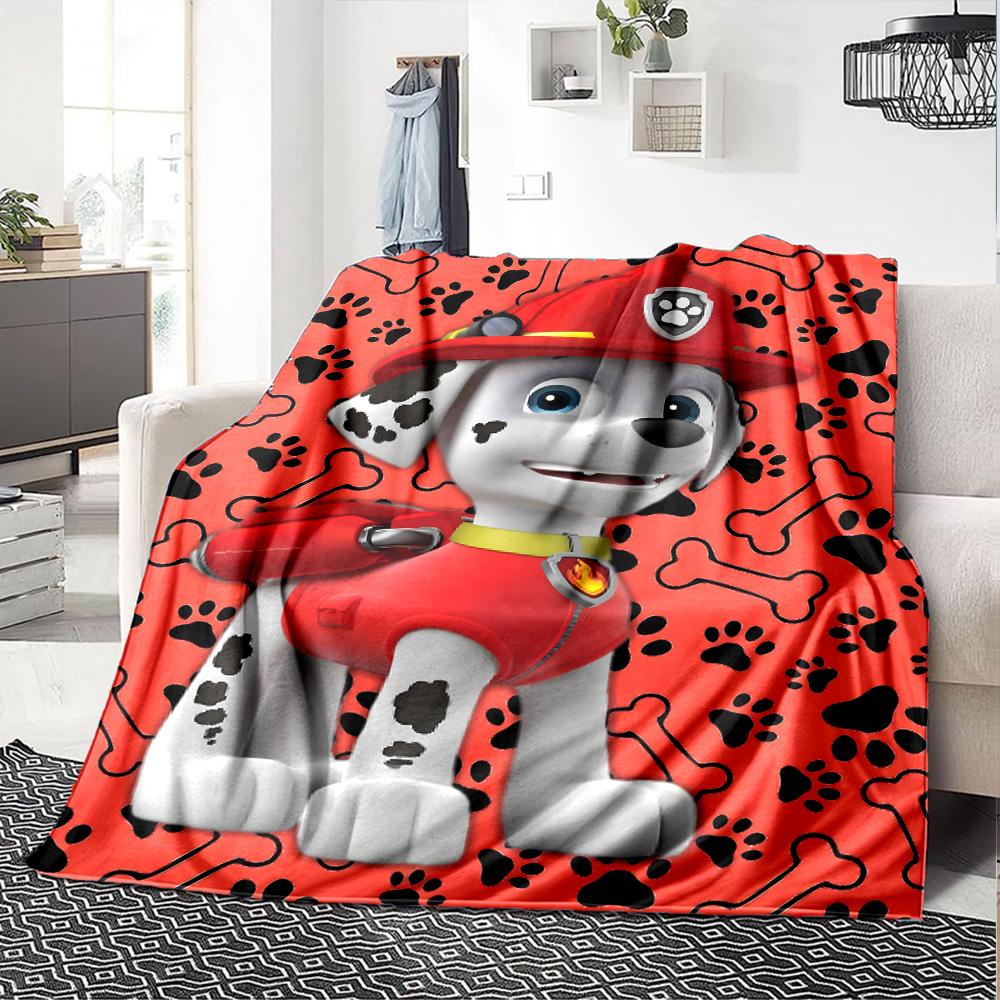 1pc Paw Paw3 Blanket, Gift, for Men and Women, Soft Blanket, Good for Sofa Bed Couch Travel, Lightweight Flannel Blanket