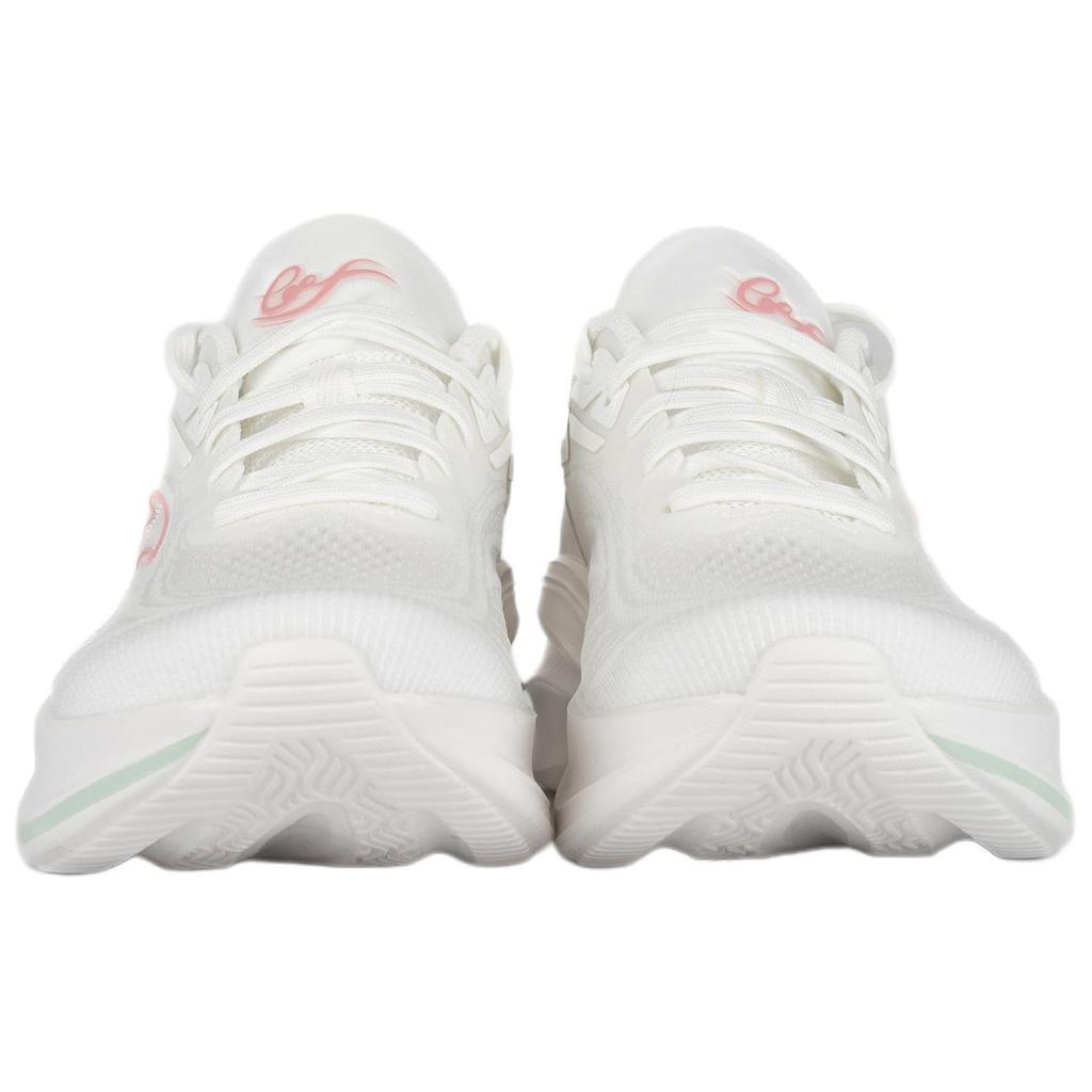 Anta Yezi 1.0 Simple Comfortable Non-Slip Wear-Resistant Shock Absorption Low-Top Casual Running Shoes Women Sneaker White Pink 122525535R-2