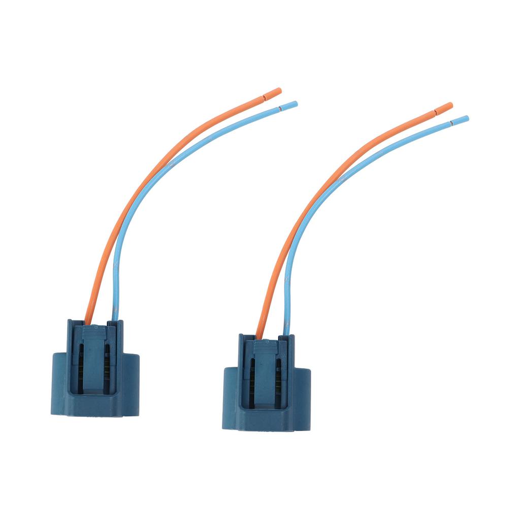 2pcs Headlight Connector Reliable Durable Quick Installation Portable Convenient Replaceable Wiring