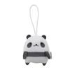 Morisaka Global Petamon Mascot Panda X X Animal Panda Strap Charm Cute Plush Toy for Going Taking Plush and Carrying It In a Bag or Backpack 5.5 2.5