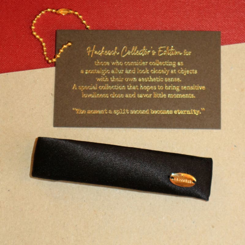 

Hackesch Tonka Hairpin_Silk Black Silk Black