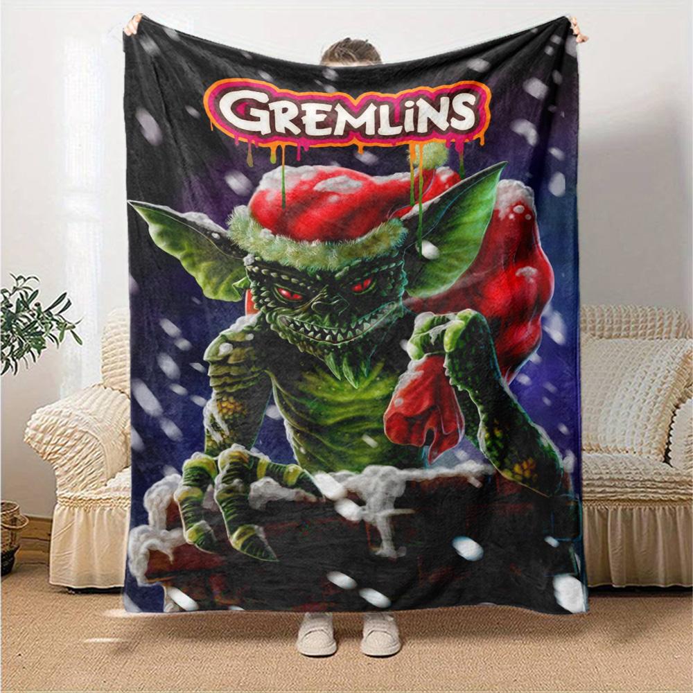 Gremlins Blanket Durable Comfort Suitable for Sofa Couch Picnics for All Occasions Modern Style Gifts For Family Or Friends