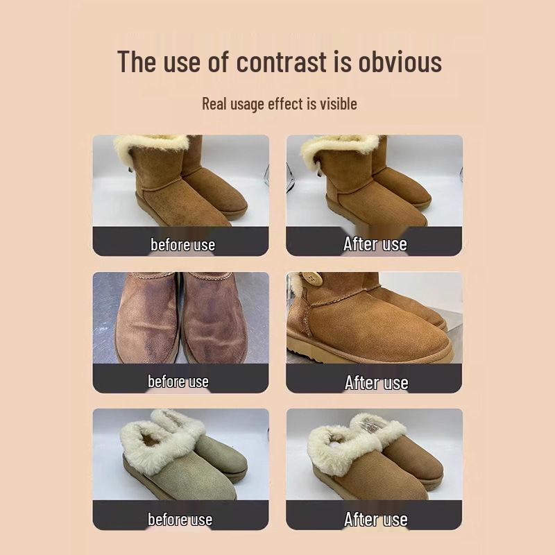 Black Suede Shoe Restoration and Care Liquid Cleanser