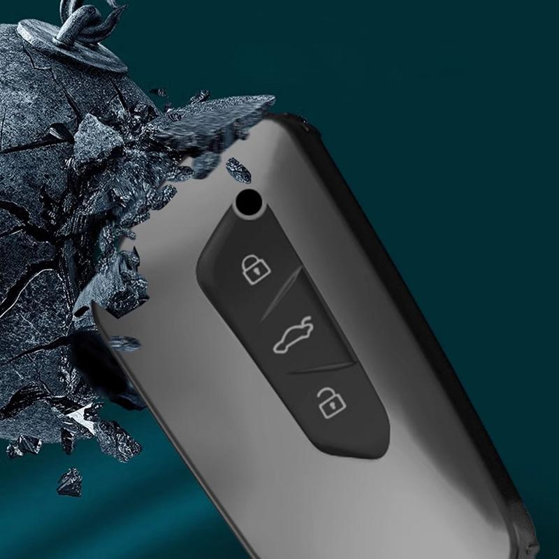 Weiche TPU-Schlüsselhülle für VW Golf 8 ID4 Cupra Formentor Tarraco Mk7 Gti Mk8 Skoda Octavia 4 Seat Leon Mk4 Abdeckung Schlüsselanhänger Zubehör