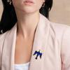 Pack of 10 Elegant Doves Brooch Pin Small Doves Brooch Stylish Clothing Pin Fashion Clothing Accessory for Man and Women