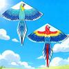 Parrot Kite for Kids - Colorful Macaw Bird Design