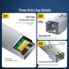 Shanze SZ-SCQ10AB Gigabit SFP Single-Fiber SC Transceiver