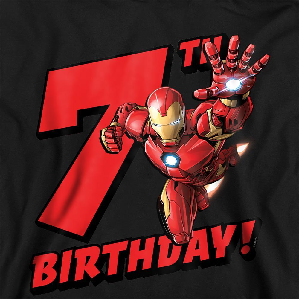 Marvel Childrens/Kids Iron Man 7th Birthday Hoodie