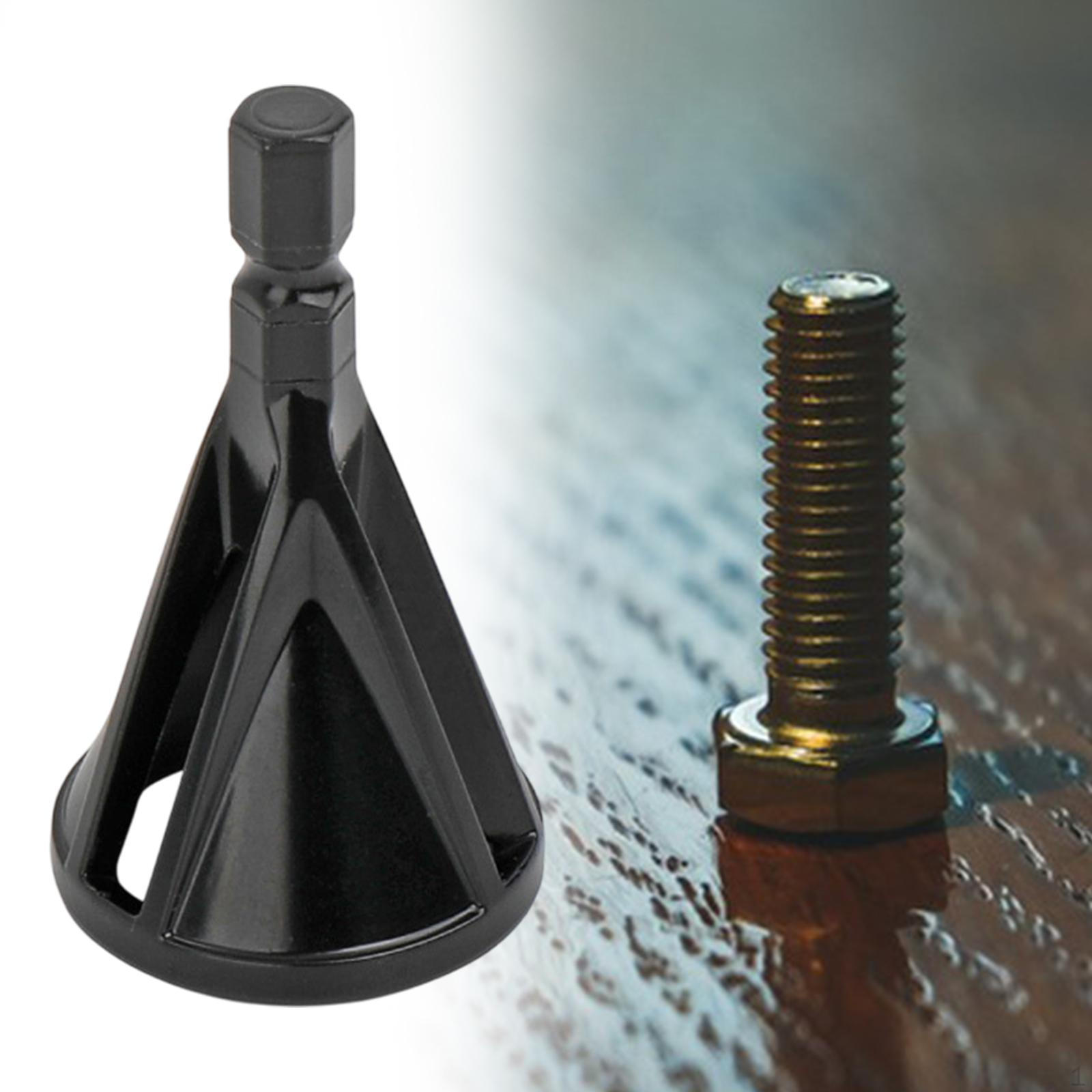 

Инструмент для снятия заусенцев Аксессуары для профессионального инструмента для удаления заусенцев, прочный и универсальный для промышленного применения Hexagonal handle_Black