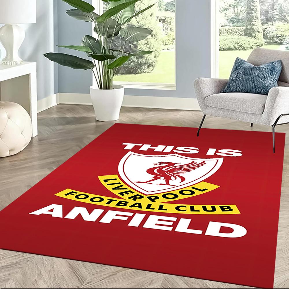 Liverpool Football Club Floor Mat Design For Game Room Kitchen Entryway Living Rooms Antislip Rug Decorate Offices Best For Christmas