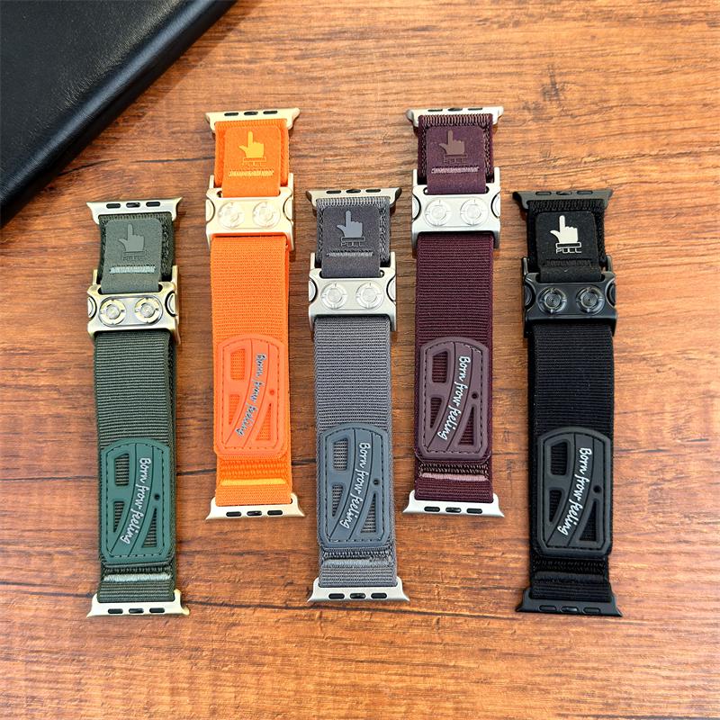 Quick-drying Nylon Magnetic Strap for Apple Iwatch Series 11 10 9 8 7 6 5 4 3 2 SE Ultra 38 40 41 42 44 45 46 49 Mm Sports Bands